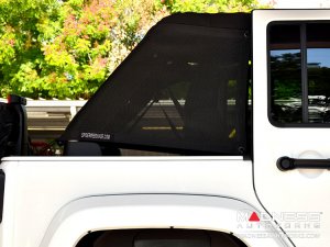 Jeep Wrangler JK Cargo Shade - 4 Door